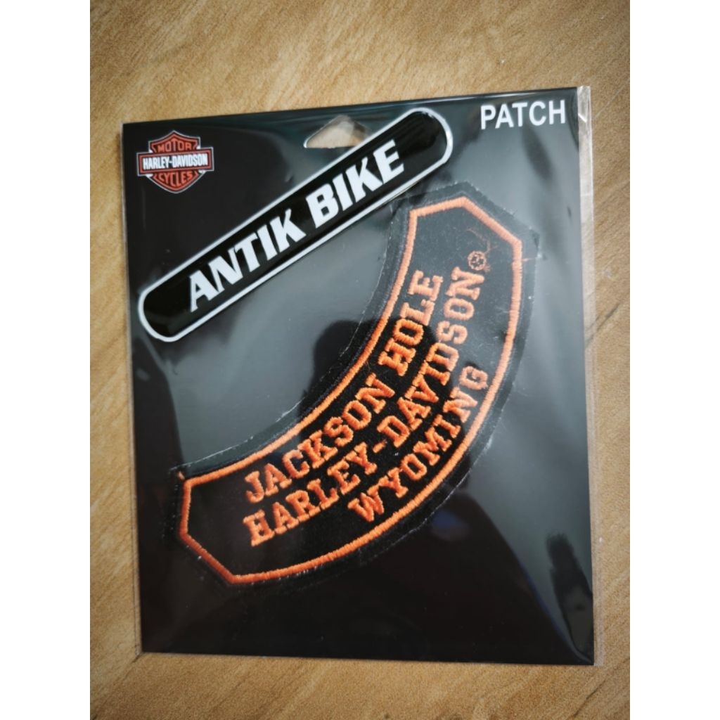 HARLEY DAVIDSON PATCH COLLECTOR JACKSON HOLE WYOMING
