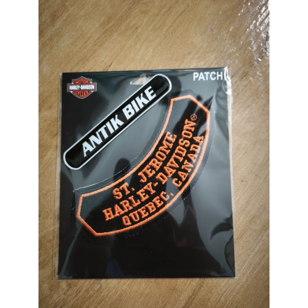 PATCH COLLECTOR HARLEY DAVIDSON ST JEROME QUEBEC CANADA