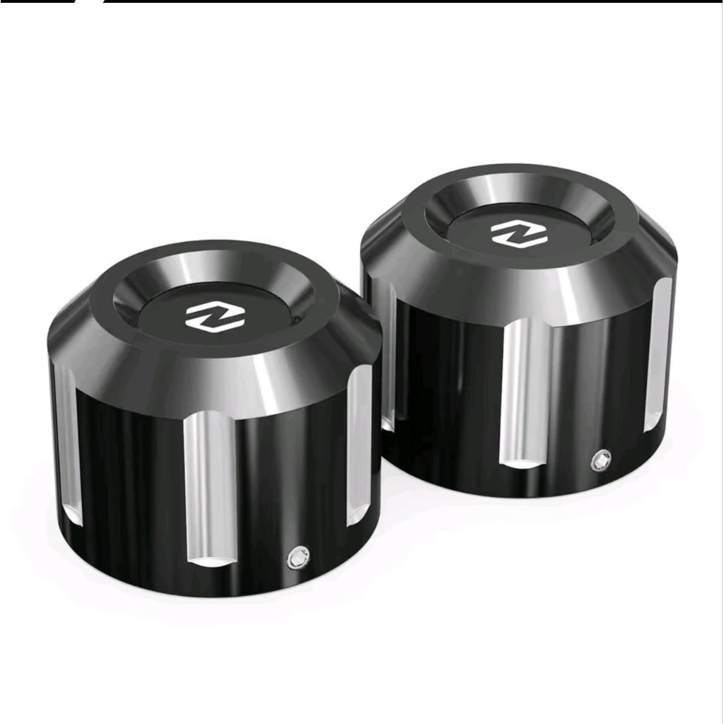 REAR AXEL NUT COVER silver BLACK FOR TOURING 2017-2024 Harley Davidson motorcycles