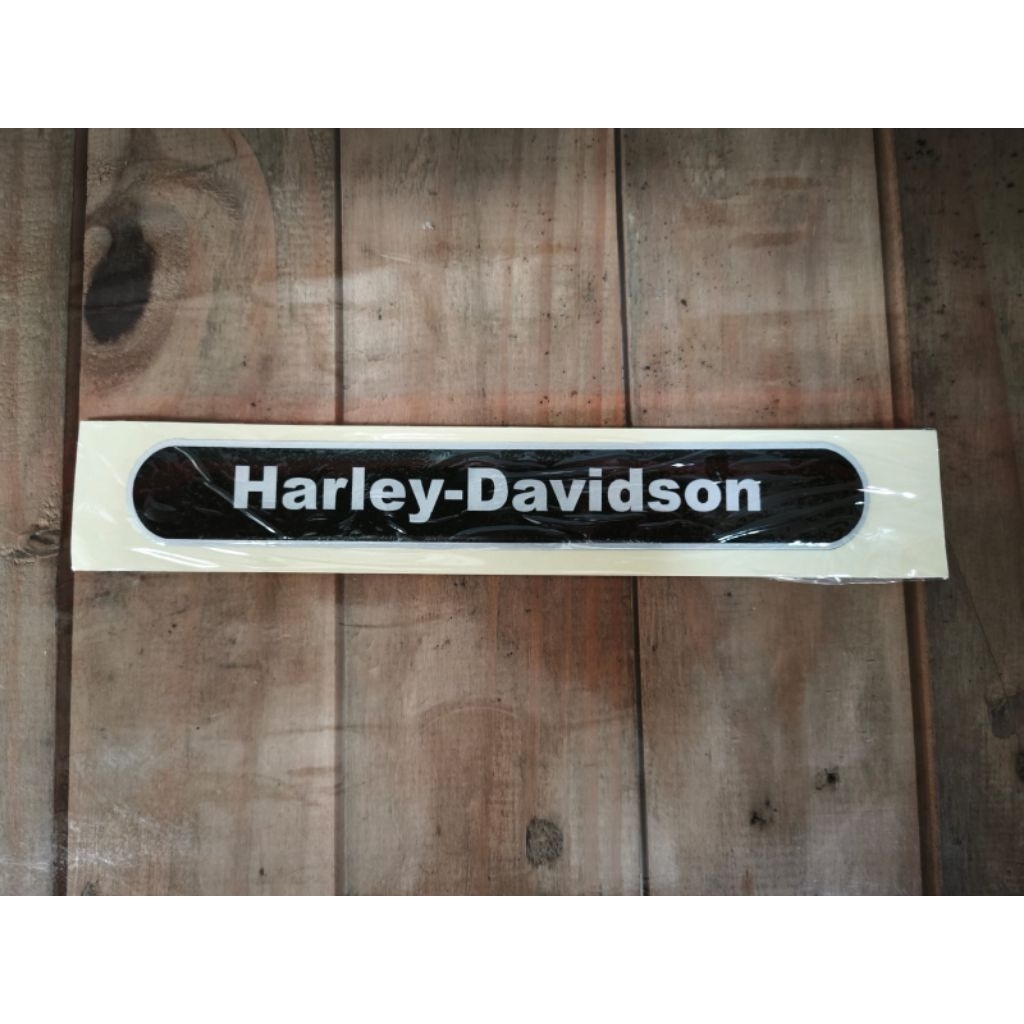 STICKER DECAL RESIN TIMBUL HARLEY DAVIDSON untuk bidang datar