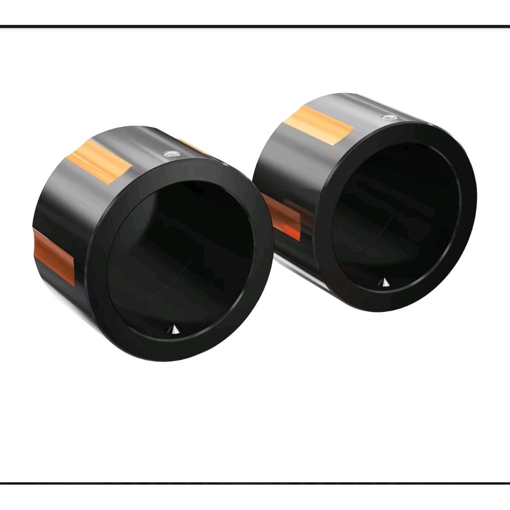 REAR AXEL NUT COVER ORANGE BLACK FOR TOURING 2017-2024 Harley Davidson motorcycles