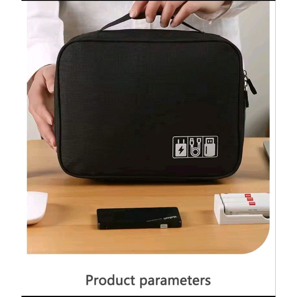 accesories travel storage bag multifunction HD design BLACK