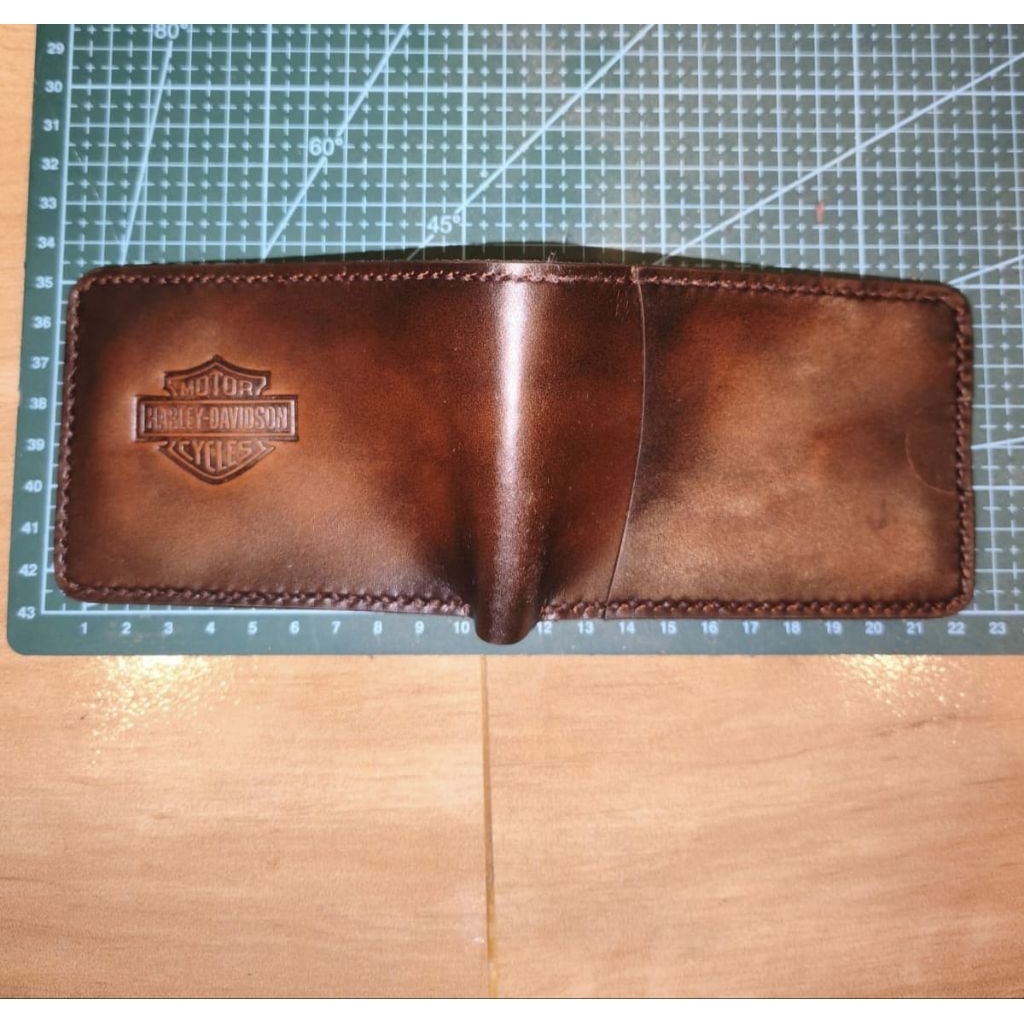 GENUINE Leather wallet for 10 for 10 card ID