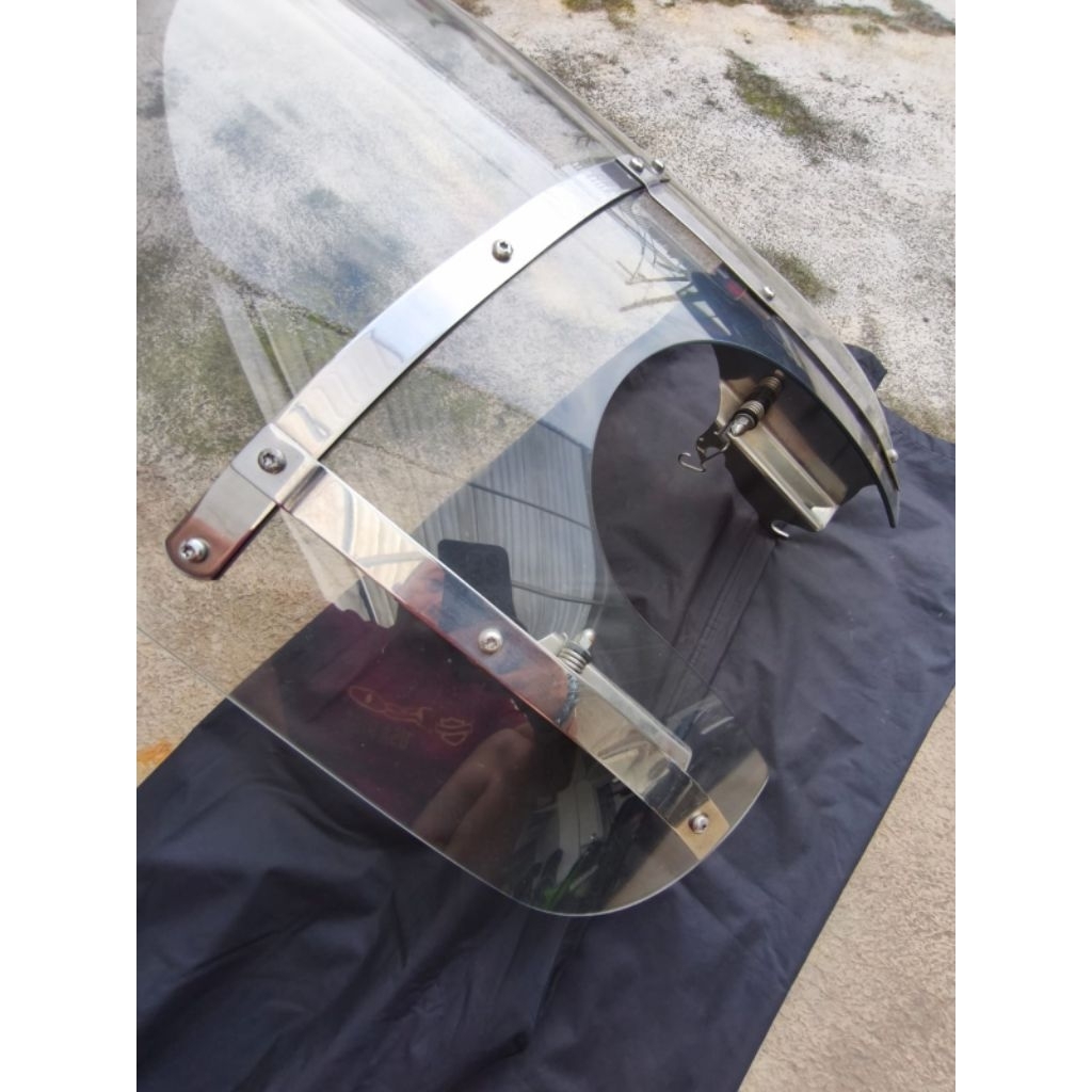 WINDSHIELD SECOND GENUINE USA EX SPRINGER HARLEY
