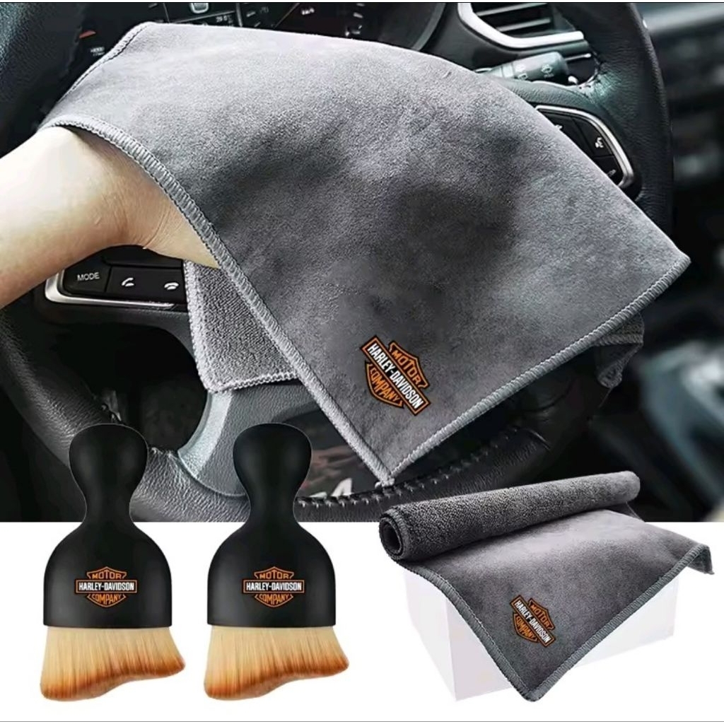 CLEANING BRUSH TOOL DUST REMOVER SUEDE FLEECE MICROFIBER WASH TOWEL