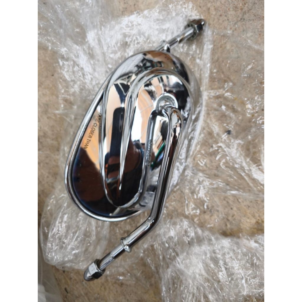 SPION chrome ORIGINAL SECOND HARLEY DAVIDSON MOTORCYCLES COPOTAN DARI BARU KONDISI 99%