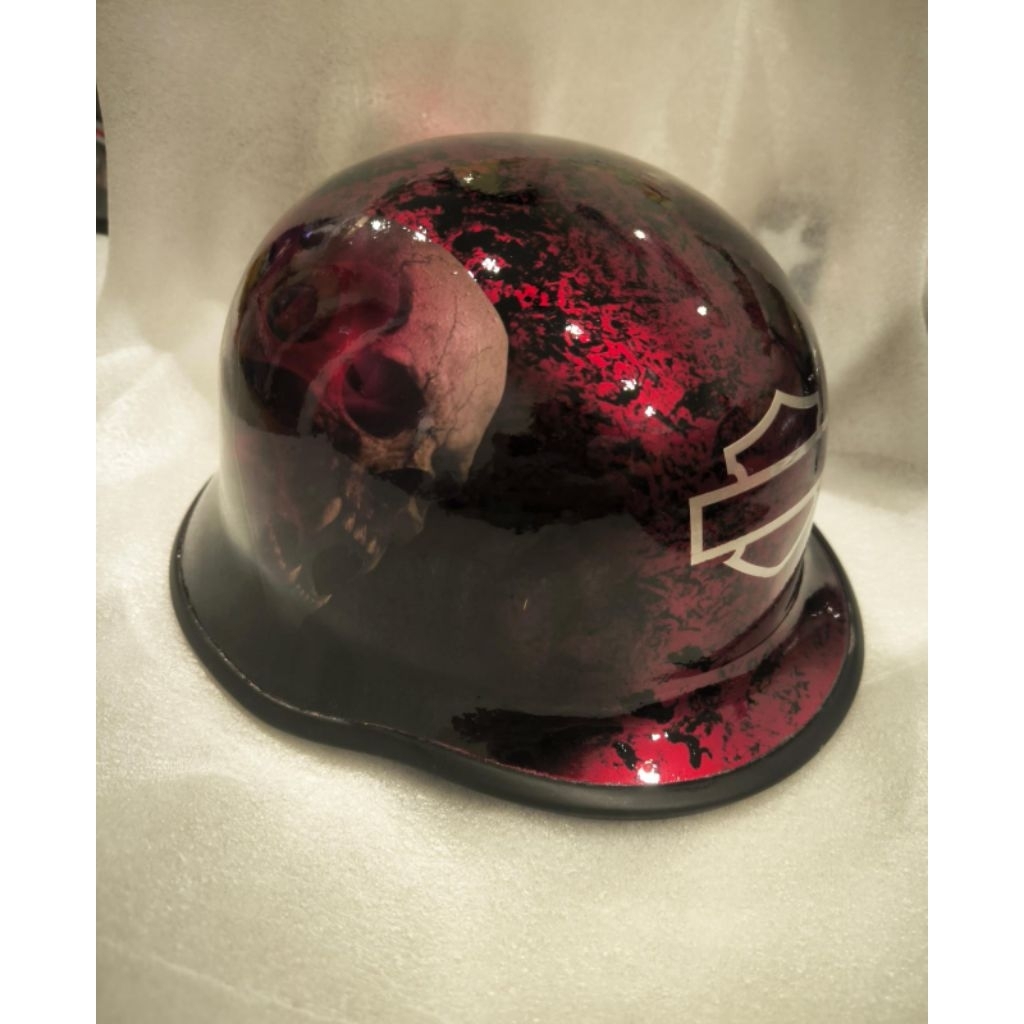 HELM OLD SCHOOL KHUSUS UNTUK WANITA DAN ANAK LAKI LAKI UNISEX HD