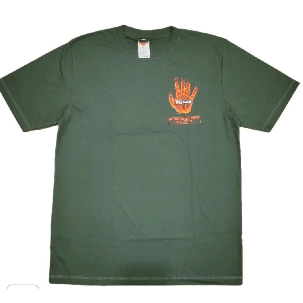 kaos T shirt hands army machine Harley davidson LD 55