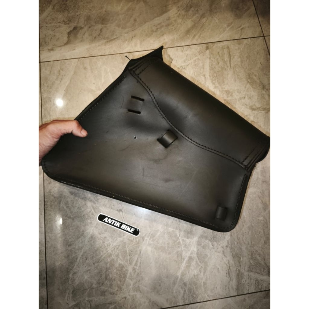 tas kulit La Rosa Design second original Harley Davidson motorcycles kondisi 85%