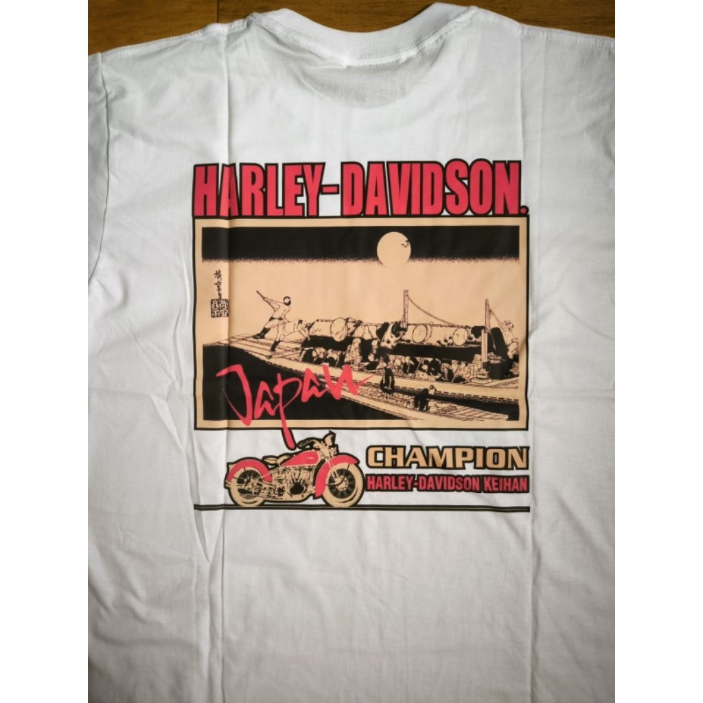 KAOS COTTON 30S KEIHAN PUTIH TSHIRT MOTIF HD LD54 P71