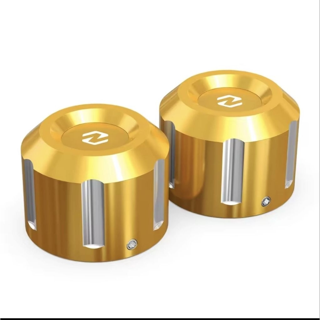 REAR AXEL NUT COVER GOLD FOR TOURING 2017-2024 Harley Davidson motorcycles