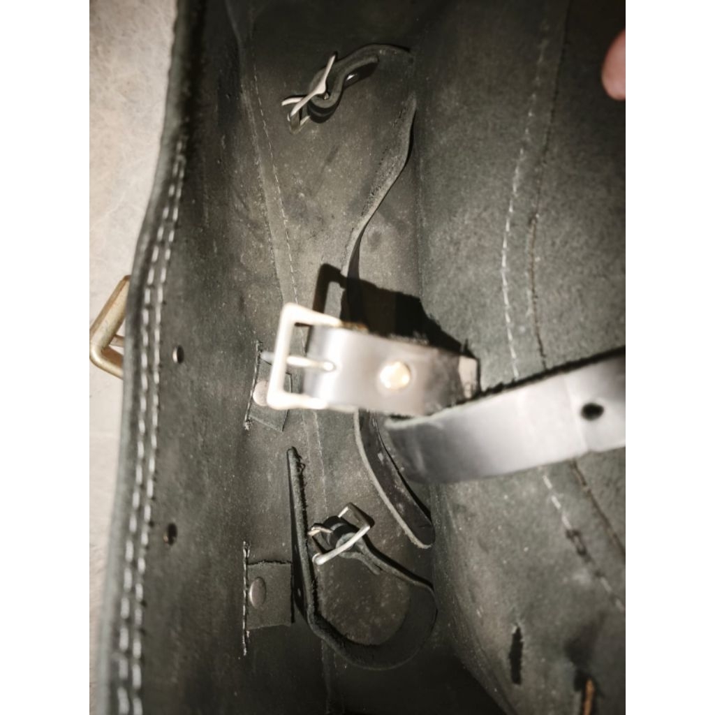tas kulit La Rosa Design second original Harley Davidson motorcycles kondisi 85%