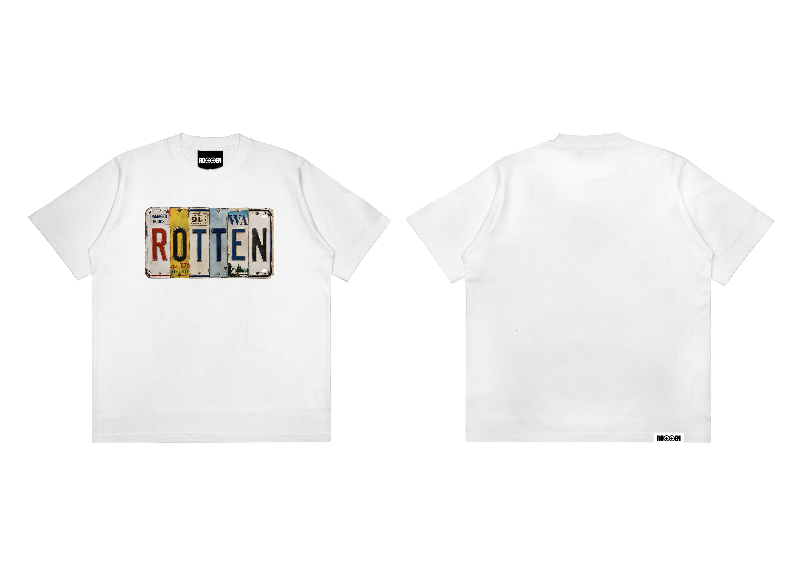 ROTTEN - ARTBOARD WHITE