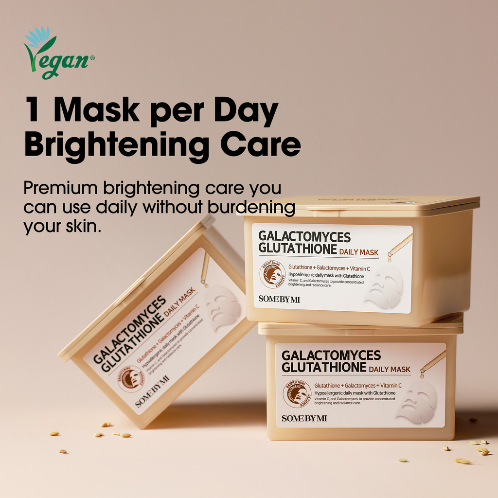 SOME BY MI GALACTOMYCES GLUTATHIONE DAILY MASK 30p