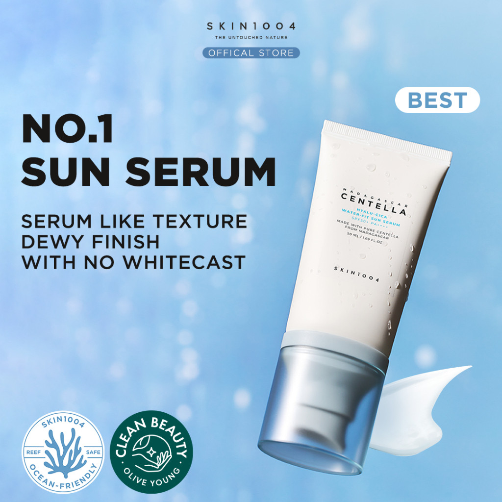 SKIN1004 Hyalu-Cica Water-Fit Sun Serum SPF50+ PA++++ 50ml