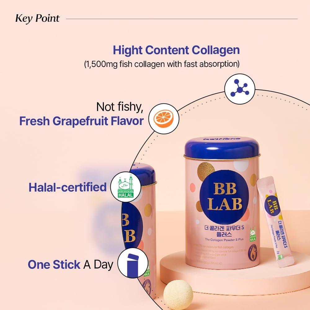 BB Lab (Halal) The Collagen Powder S Plus 30pcs