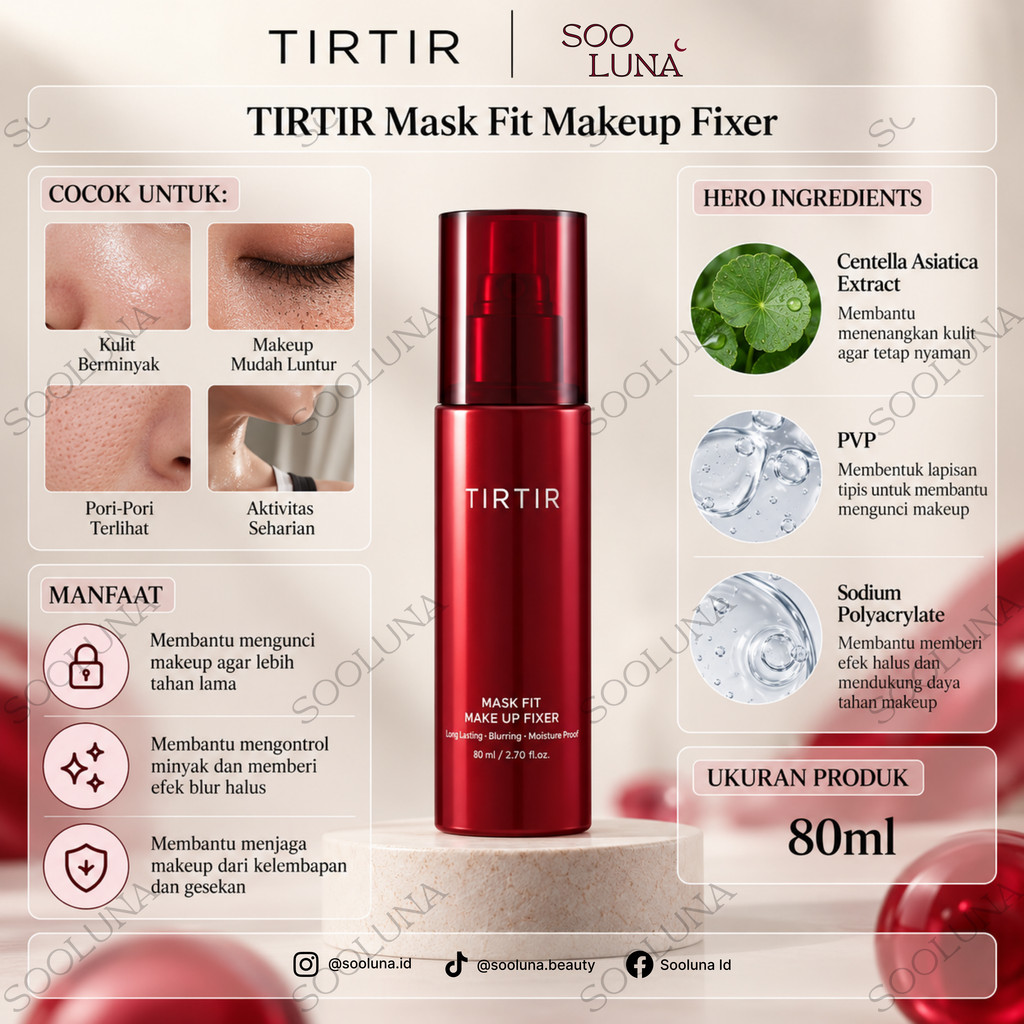 TIRTIR MASK FIT MAKE UP FIXER 80ml