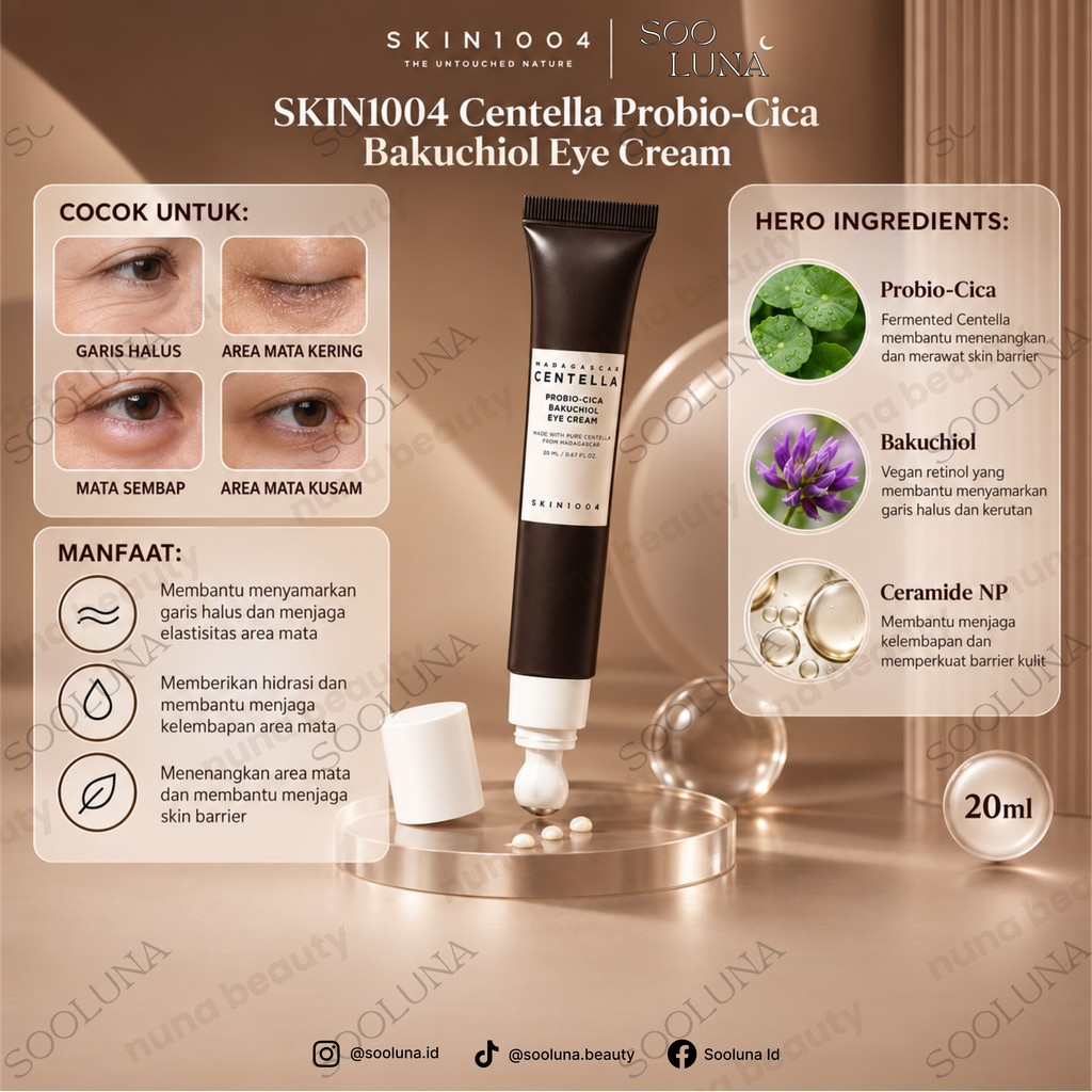 SKIN1004 Centella Probio-Cica Bakuchiol Eye Cream 20ml