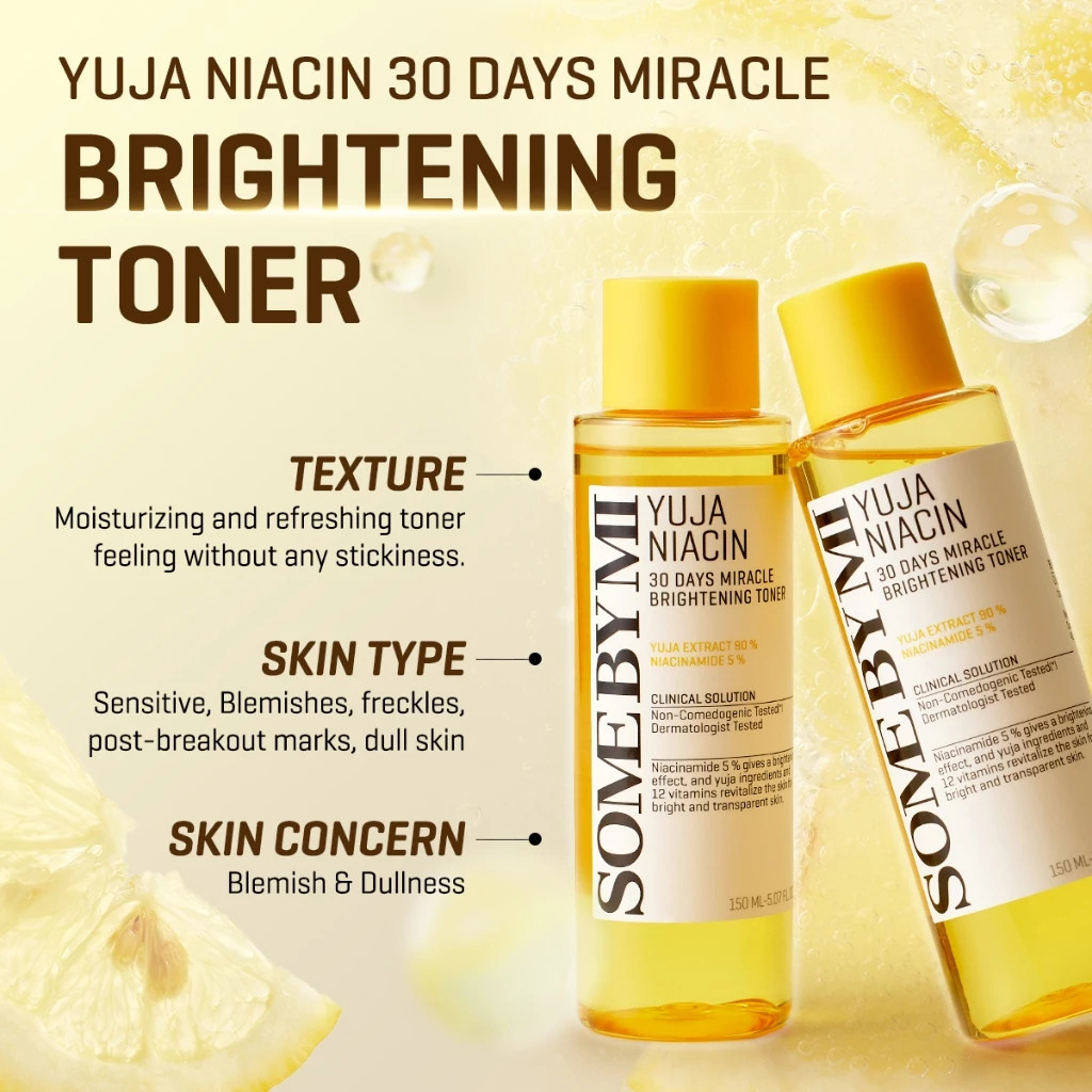 SOME BY MI Yuja Niacin 30 Days Brightening Toner 150ml