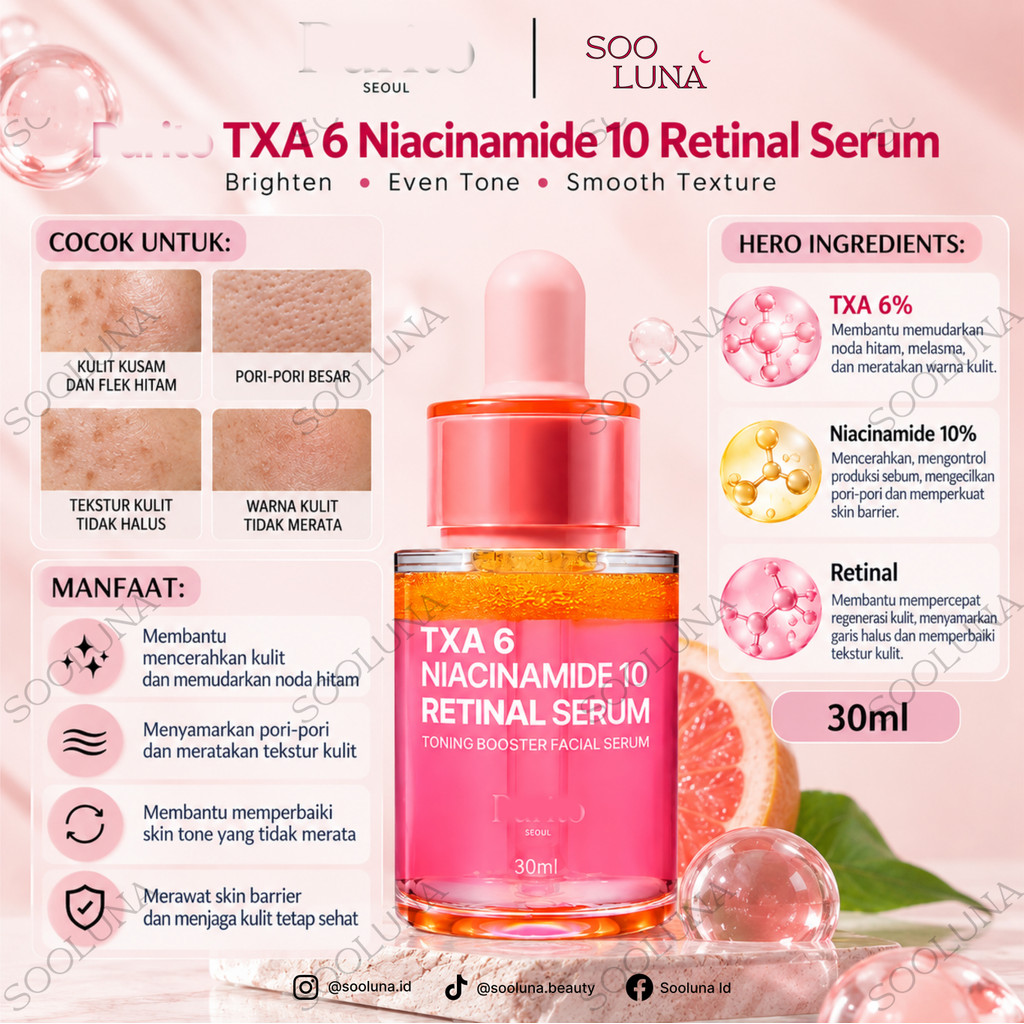 Purit0 TX4 6 Niacinamide 10 Retinal Serum