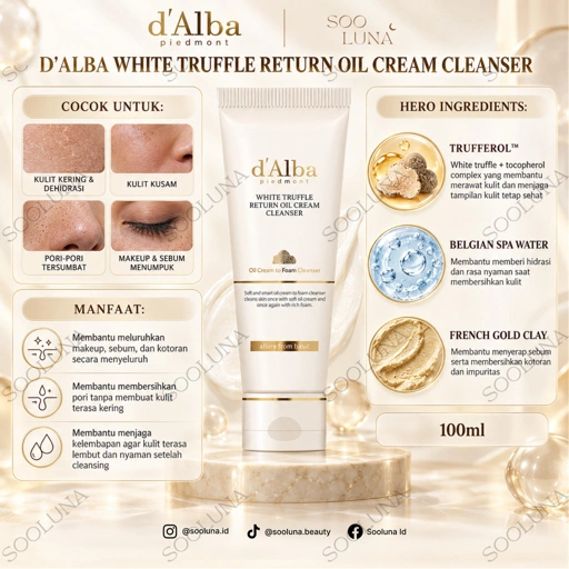 Dalba Return to Oil Cream Cleanser 100ml