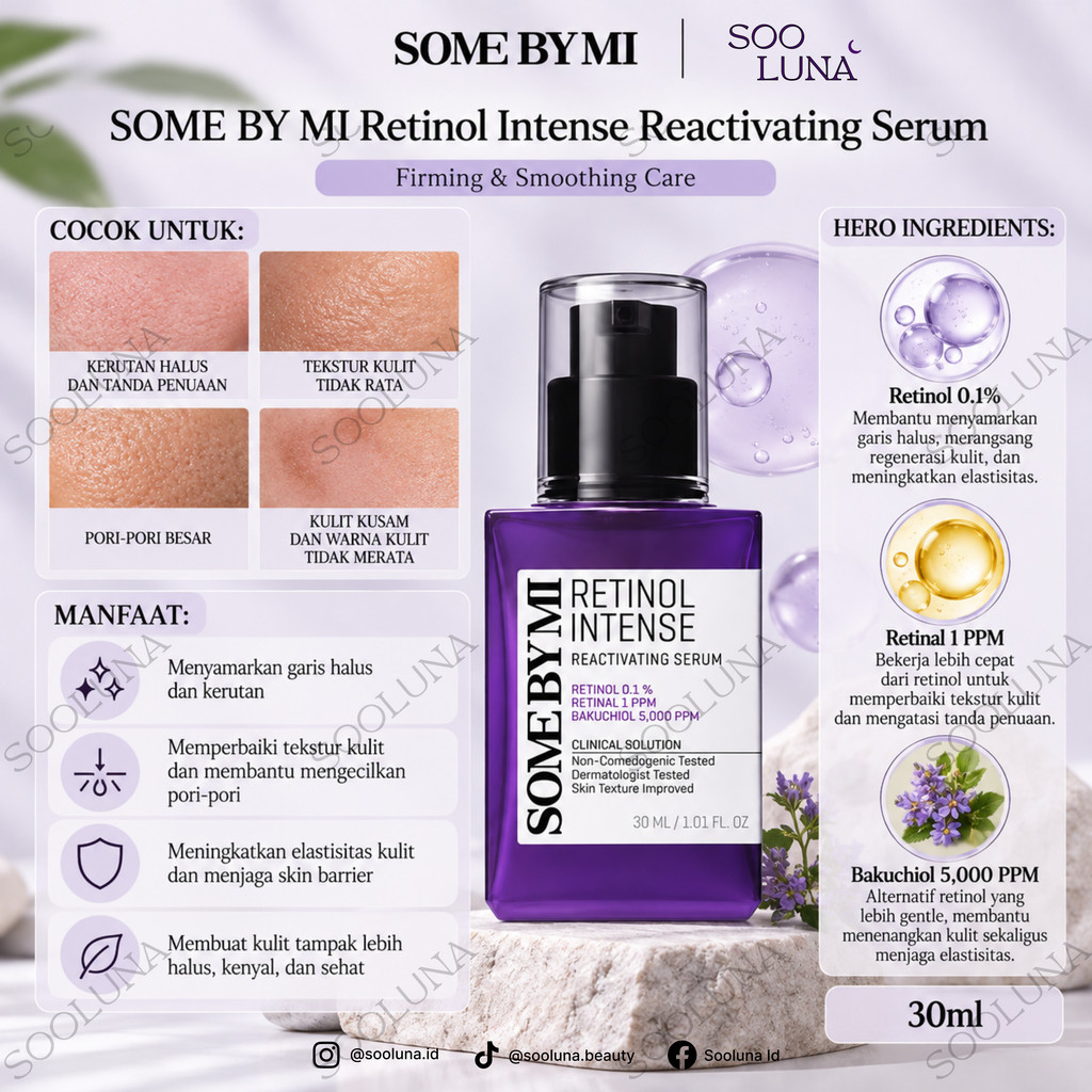 SOME BY MI RETINOL INTENSE REACTIVATING SERUM 30ml