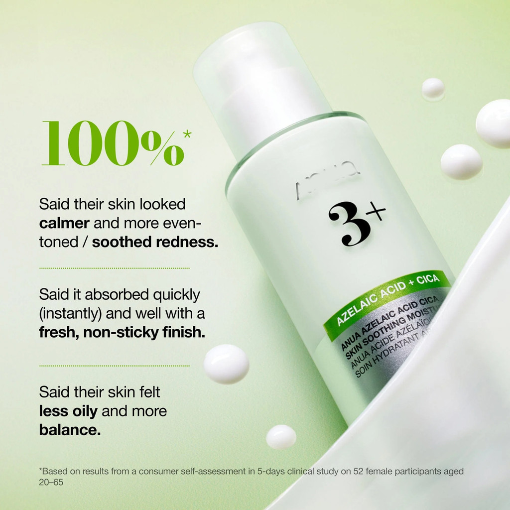 4nua 4z3laic 4cid Cica Skin Soothing Moisturizer 100ml