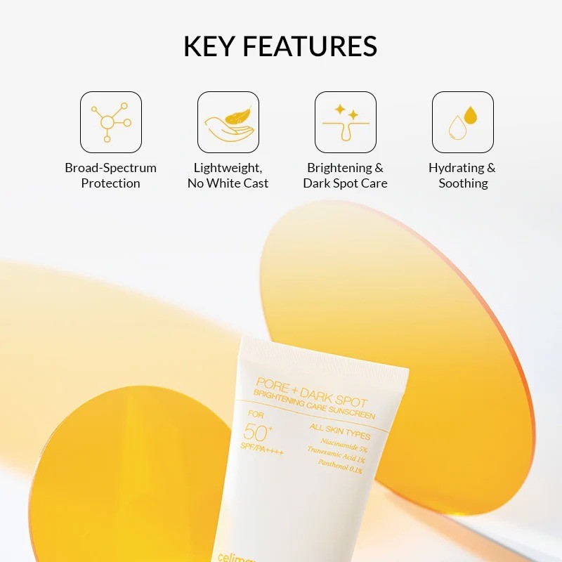 Celimax Pore+Darkspot Brightening Sunscreen SPF50+ PA++++ 50ml