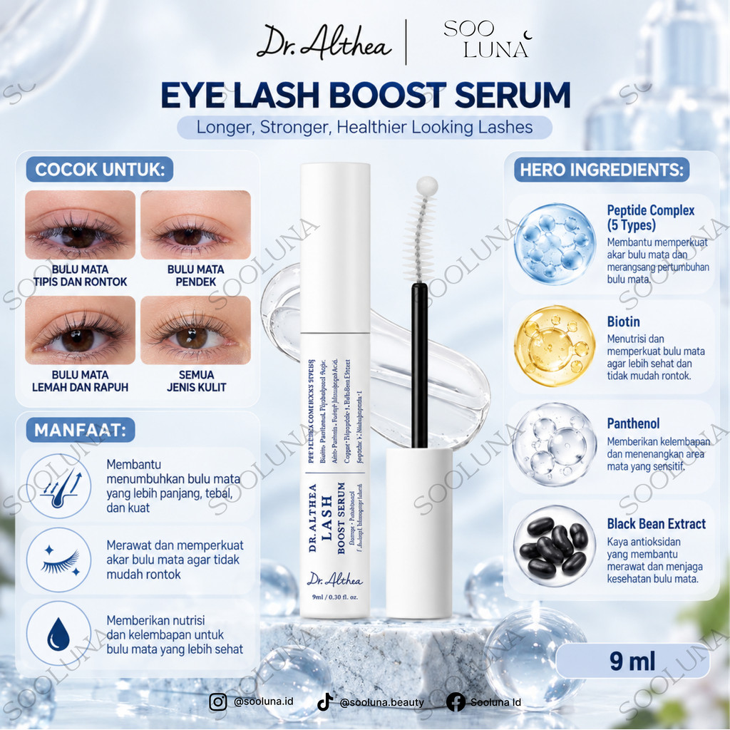Dr Althea Eye Lash Boost Serum 9ml