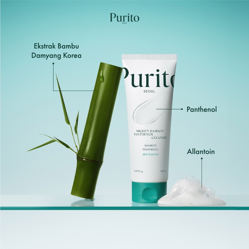 Purito Mighty Bamboo Panthenol Cleanser 150ml