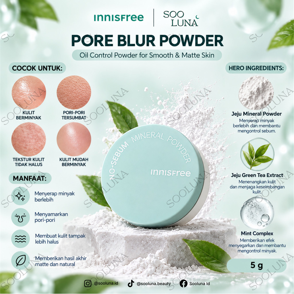 Innisfree Pore Blur Powder 5g