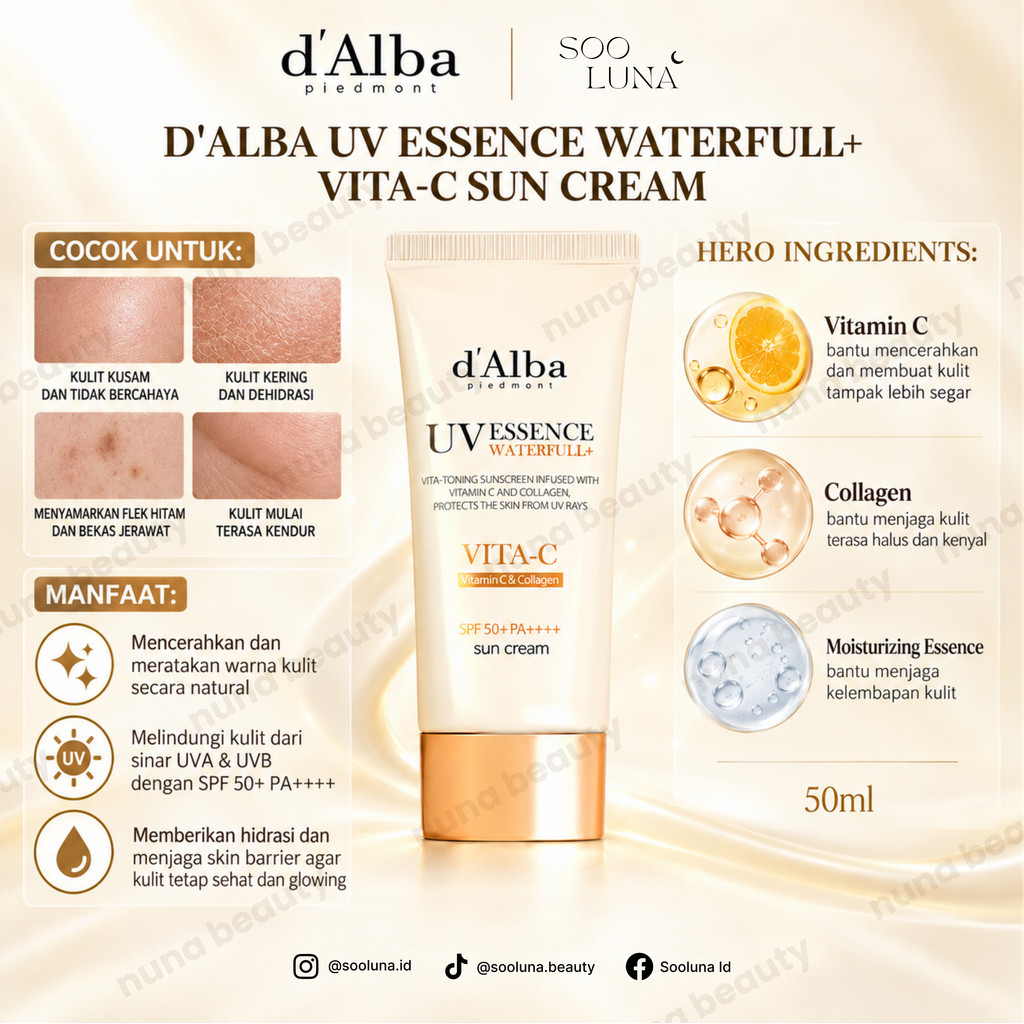 Dalba Vita C Sunscreen 50ml