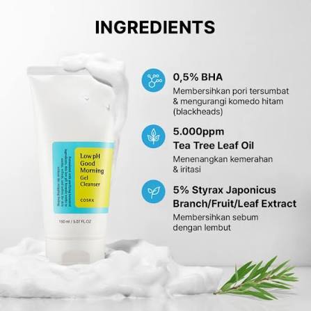 COSRX Low-pH Good Morning Cleanser 150ml