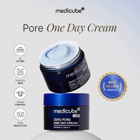 Medicube ZERO PORE ONE DAY CREAM 50ML