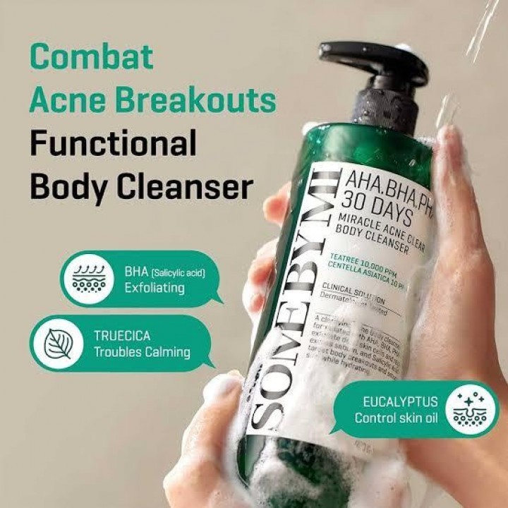 SOME BY MI Aha Bha Pha Miracle Acne Clear Body Cleanser 400ml