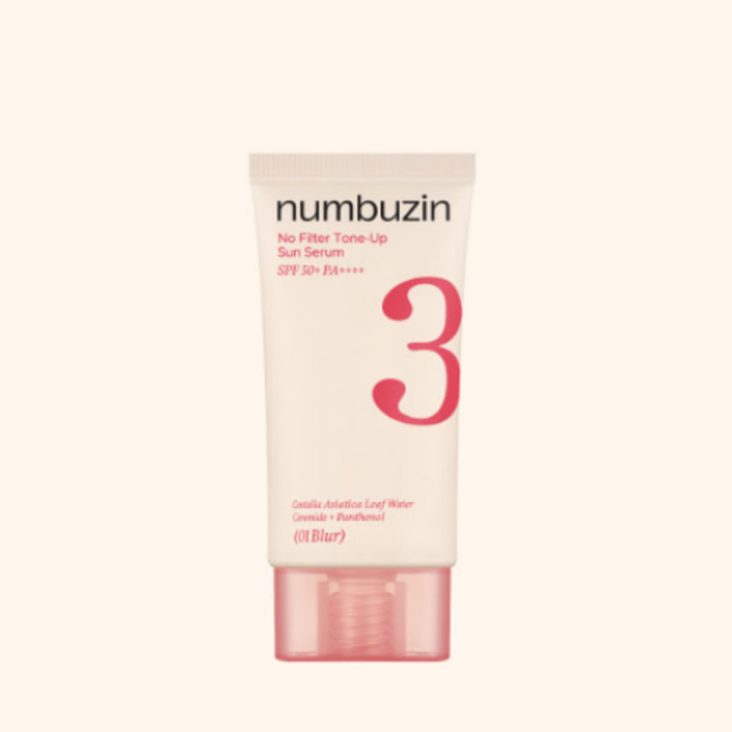 Numbuzin No. 3 No Filter Tone-Up Sun Serum 01 Blur 50ml