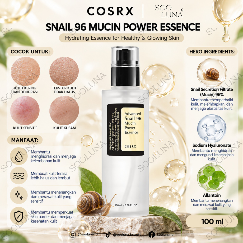 COSRX Snail 96 Mucin Power Essence 100ml