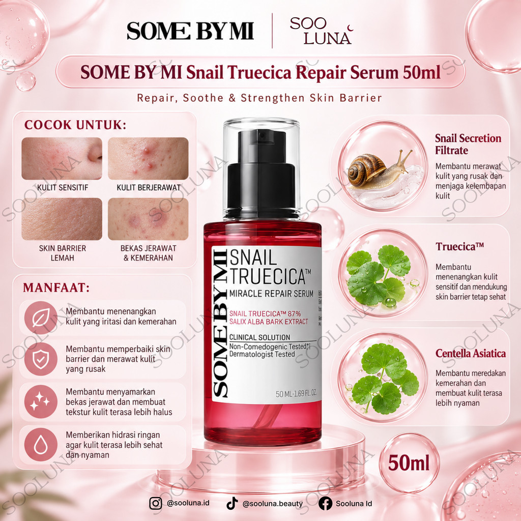 SOME BY MI Snail Truecica Repair Serum 50ml