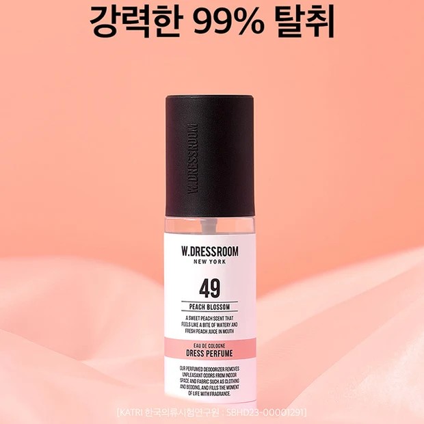 W DressRoom Perfume Season 3 Basic 80ml - No.49 Peach Blossom