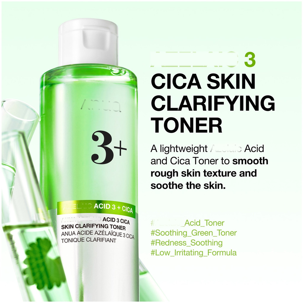 4nua 4z3laic 4cid 3 Cica Skin Clarifying Toner 250ml