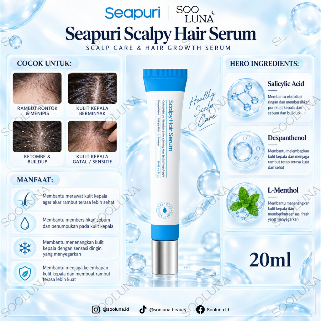 Seapuri Scalpy Hair Serum 20ml