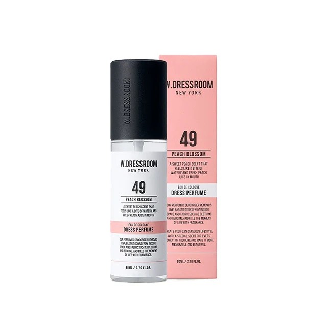 W DressRoom Perfume Season 3 Basic 80ml - No.49 Peach Blossom