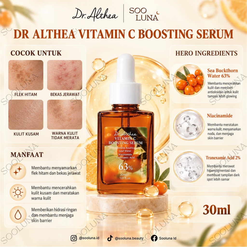 Dr Althea Vitamin C Boosting Serum 30ml