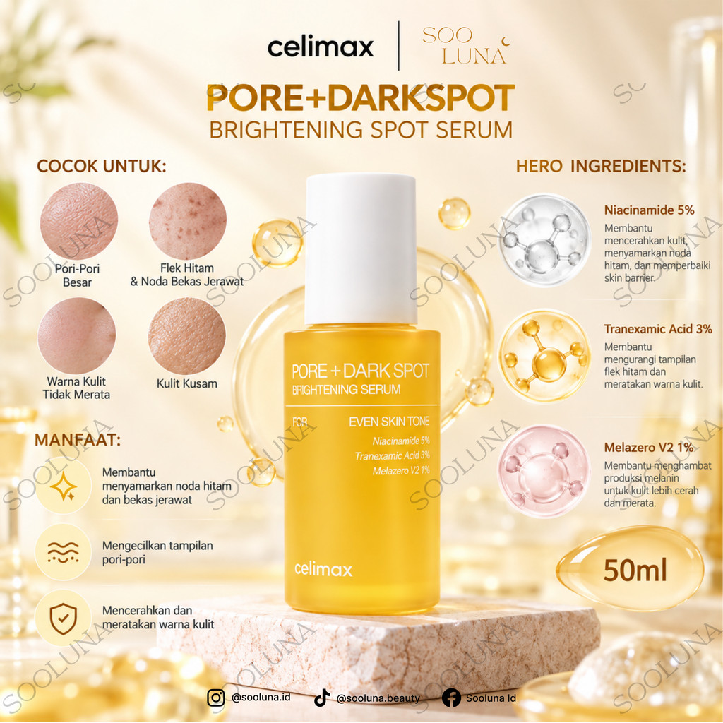 Celimax Pore+Darkspot Brightening Cream 35ml