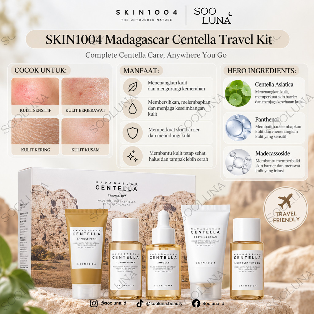 SKIN1004 Madagascar Centella Travel Kit