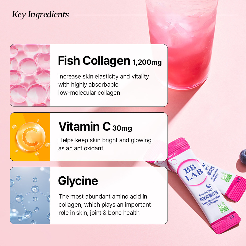 BB Lab (Halal) Low Molecular Collagen 30pcs