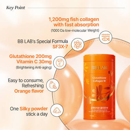BB Lab Intensive Glutathione Collagen W 30pcs
