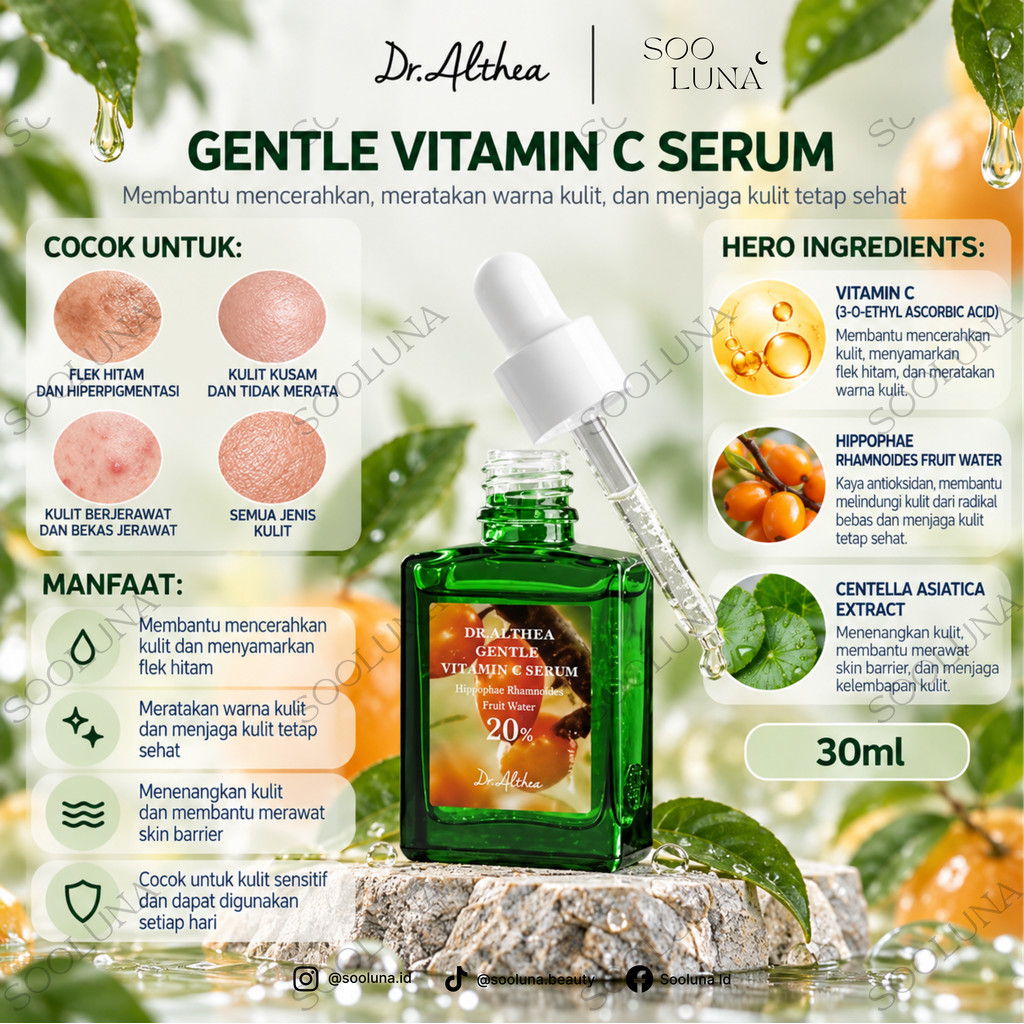 Dr Althea Gentle Vitamin C Serum 30ml