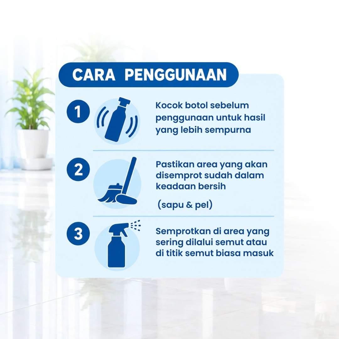 ERZ Clean Anti Semut Aromatic Spray Aman Alami 250ml 100ml
