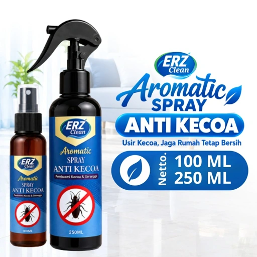 ERZ Clean Anti Kecoa Pembasmi Serangga Spray Insect Killer 250ml&100ml Ampuh